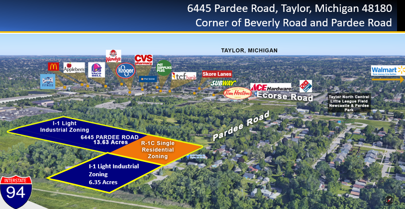 6445 Pardee Rd, Taylor, MI for sale - Building Photo - Image 1 of 11