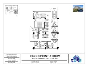 8131 Lyndon B Johnson Fwy, Dallas, TX for lease Floor Plan- Image 1 of 1