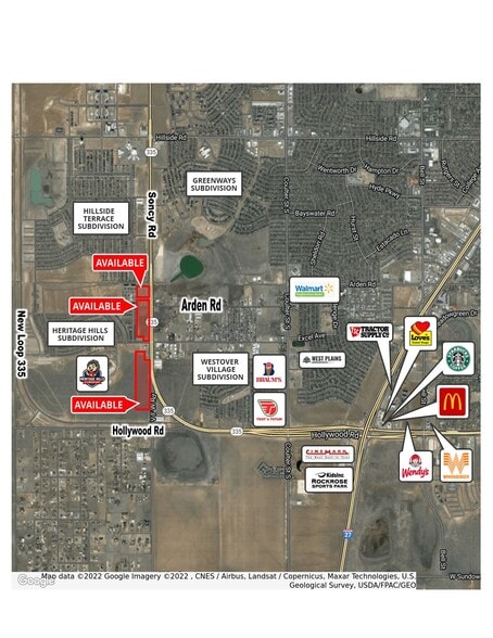 Soncy (Loop 335) between Arden & Hollywood, Amarillo, TX for sale - Building Photo - Image 1 of 2