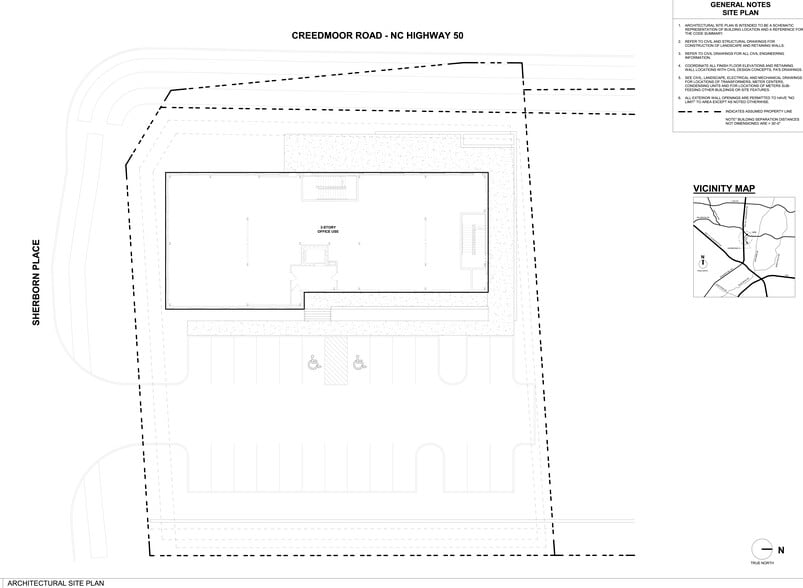 5300 Creedmoor Rd, Raleigh, NC for lease - Site Plan - Image 2 of 5