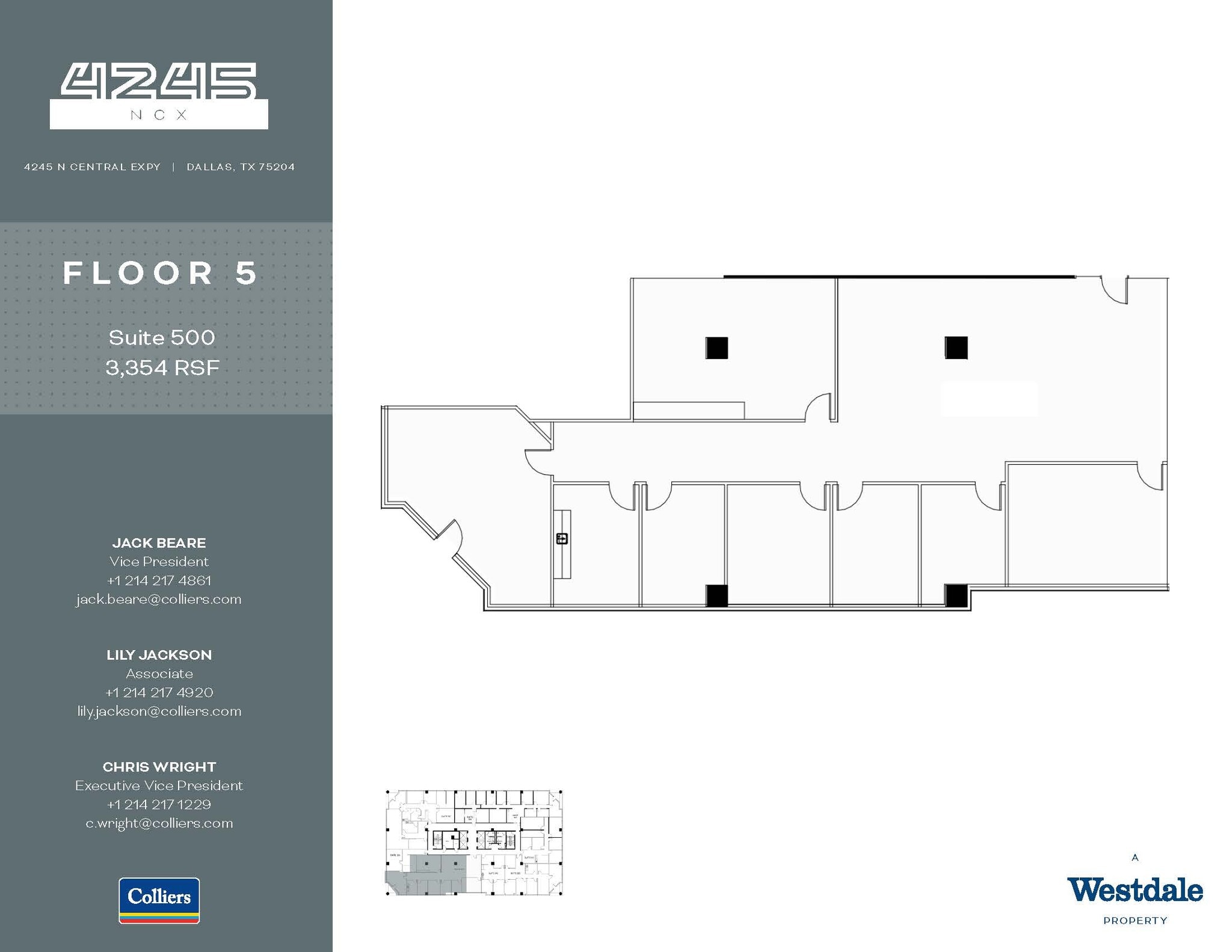 4245 N Central Expy, Dallas, TX for lease Floor Plan- Image 1 of 1