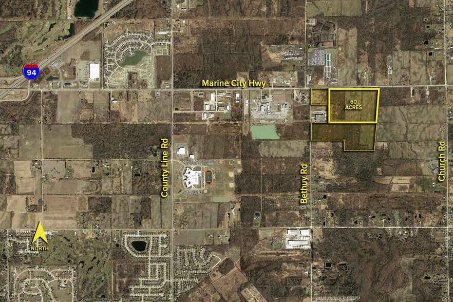 Marine City Hwy, Ira Township, MI 48023