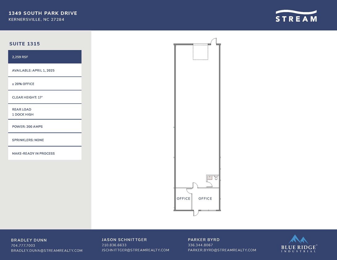 1349 S Park Dr, Kernersville, NC for lease Building Photo- Image 1 of 1