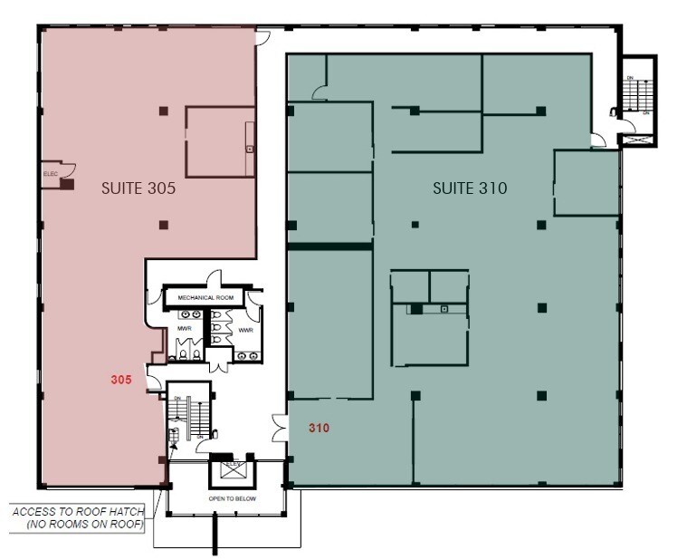 625 11th Ave SW, Calgary, AB for lease Floor Plan- Image 1 of 1
