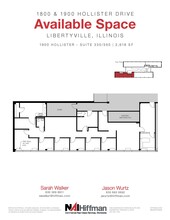 1900 Hollister Dr, Libertyville, IL for lease Floor Plan- Image 1 of 1