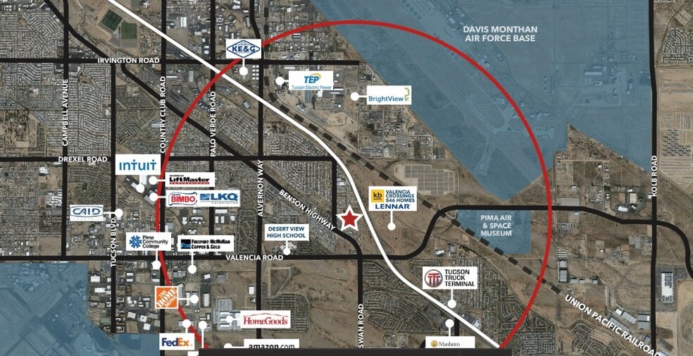 E Valencia, Tucson, AZ for sale - Primary Photo - Image 1 of 1