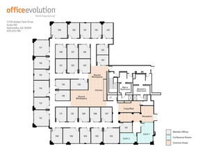 11720 Amberpark Dr, Alpharetta, GA for lease Floor Plan- Image 1 of 14