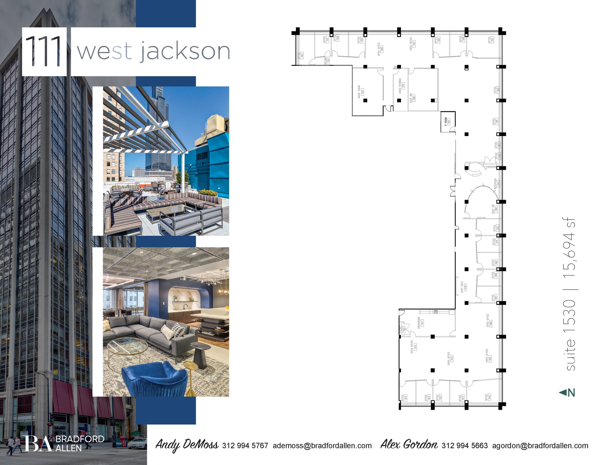 111 W Jackson Blvd, Chicago, IL for lease Floor Plan- Image 1 of 1