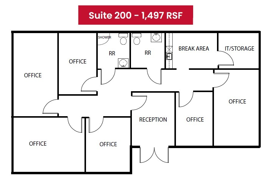 6541 Preston Rd, Plano, TX for lease Floor Plan- Image 1 of 8