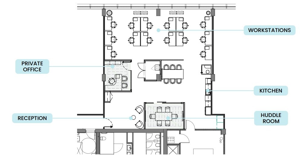 251 Queens Quay E, Toronto, ON for lease Floor Plan- Image 1 of 1