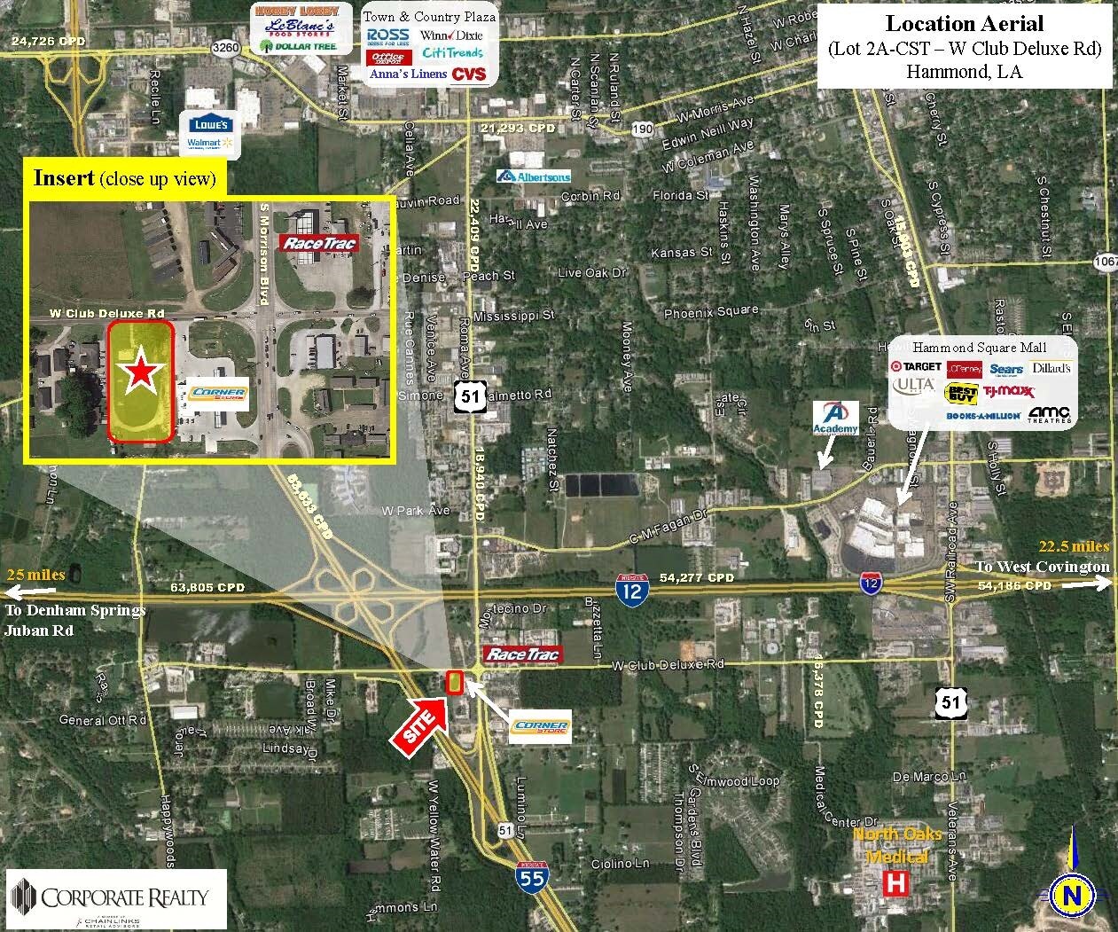 W Club Deluxe Rd & S Morrison Rd, Hammond, LA for sale Building Photo- Image 1 of 1