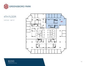 8180-8200 Greensboro Dr, McLean, VA for lease Floor Plan- Image 1 of 1