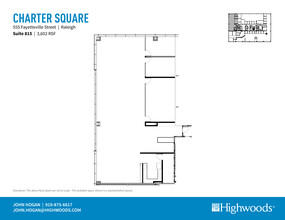 555 Fayetteville St, Raleigh, NC for lease Floor Plan- Image 1 of 1