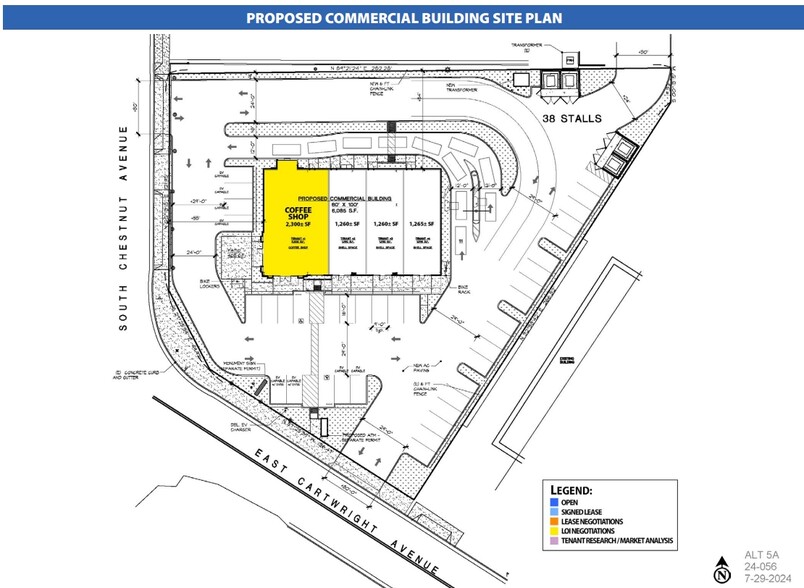 4060 S Chestnut Ave, Fresno, CA for lease - Floor Plan - Image 3 of 3