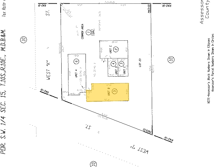 1120 W I St, Los Banos, CA for lease - Plat Map - Image 3 of 6