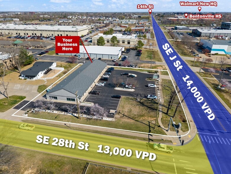 2618 SE J St, Bentonville, AR for lease - Building Photo - Image 1 of 11
