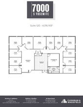 7000 S Yosemite St, Centennial, CO for lease Floor Plan- Image 1 of 1
