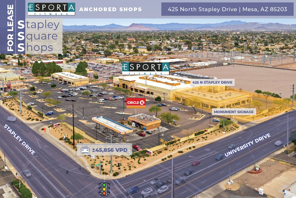 425 N Stapley Dr, Mesa, AZ 85203 Retail for Lease