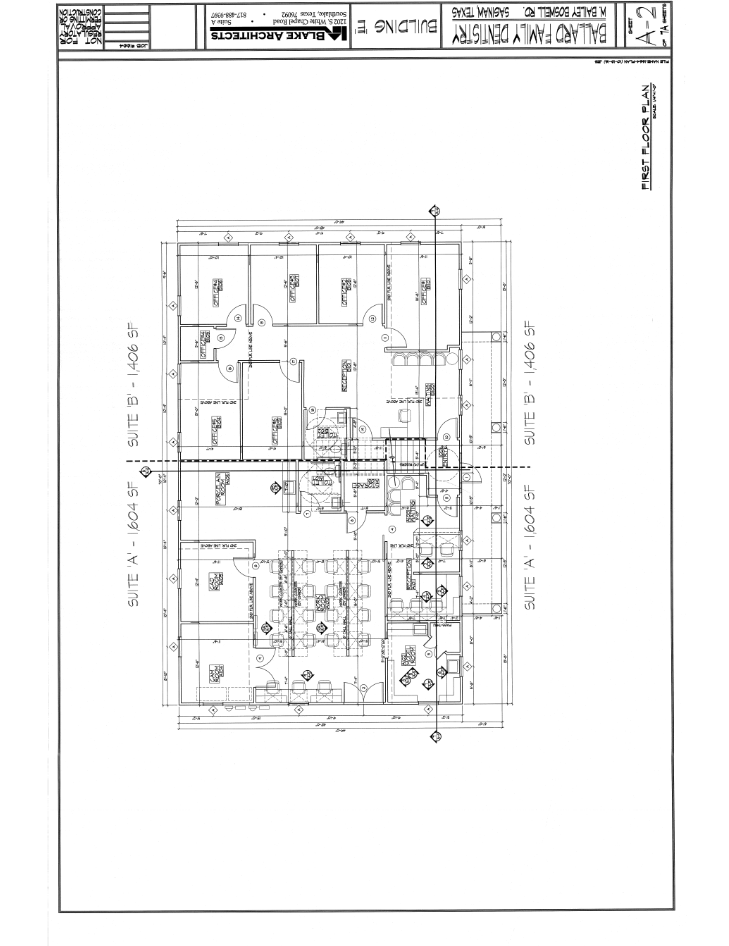 711 W Bailey Boswell Rd, Saginaw, TX for lease Floor Plan- Image 1 of 1