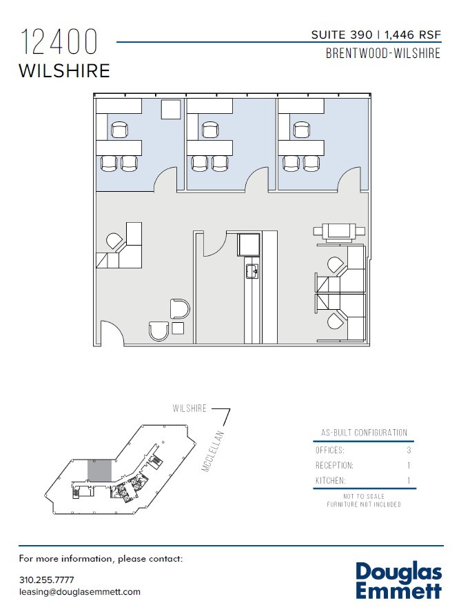 12400 Wilshire Blvd, Los Angeles, CA for lease Floor Plan- Image 1 of 1