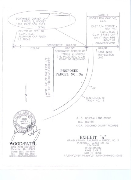 Rodeo Rd, Williams, AZ for sale - Plat Map - Image 2 of 7