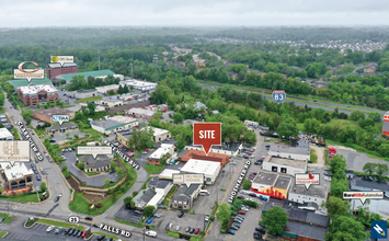 1407 Shoemaker Rd, Baltimore, MD - AERIAL  map view