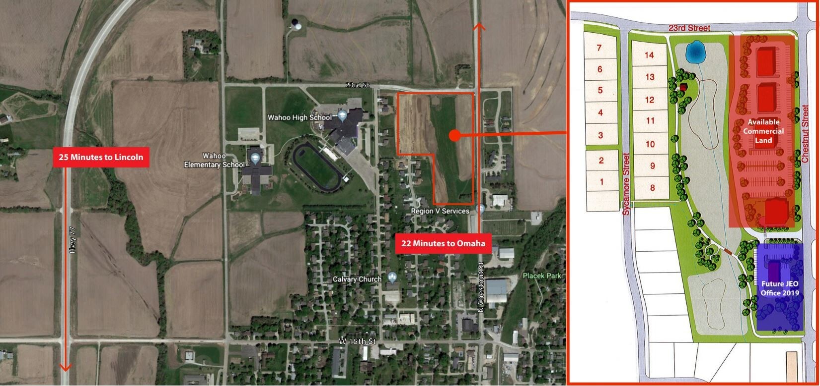 N Chestnut St, Wahoo, NE 68066