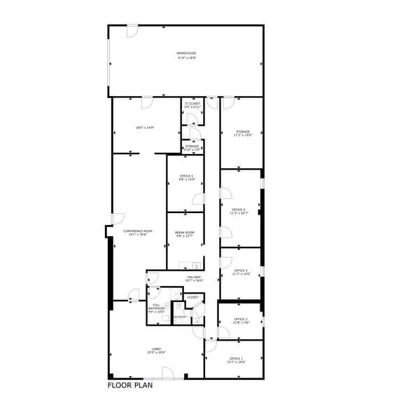 2109 N Yellowood Ave, Broken Arrow, OK for lease - Floor Plan - Image 2 of 34