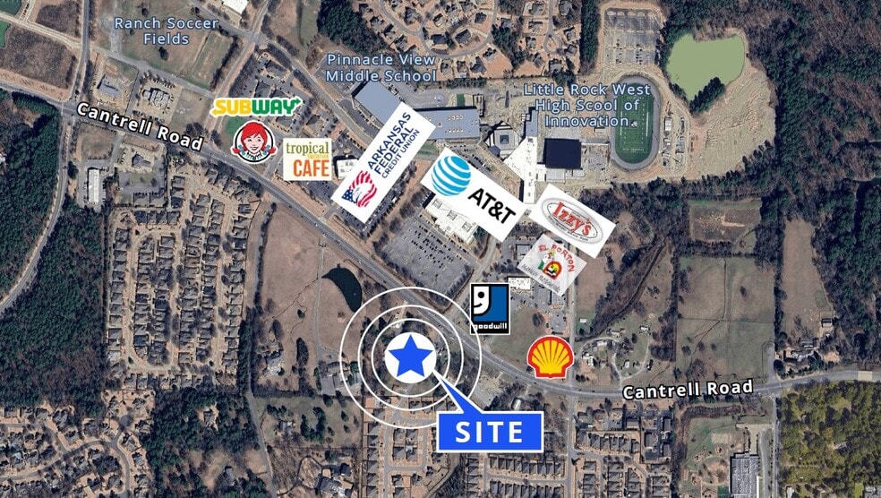 Drew Dr, Little Rock, AR for sale - Building Photo - Image 2 of 3