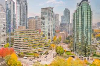 1260-1280 W Pender St, Vancouver, BC - aerial  map view