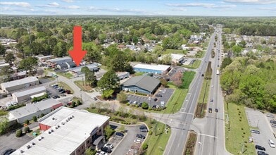 110 Production Dr, Yorktown, VA - AERIAL  map view