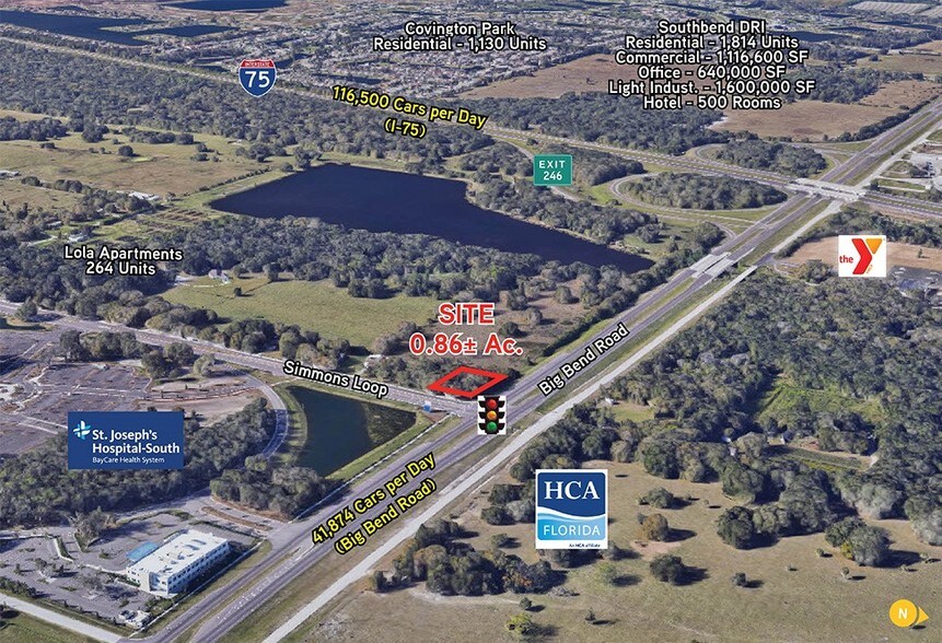 9991 Big Bend Rd, Riverview, FL, 33578 Commercial Land For Sale