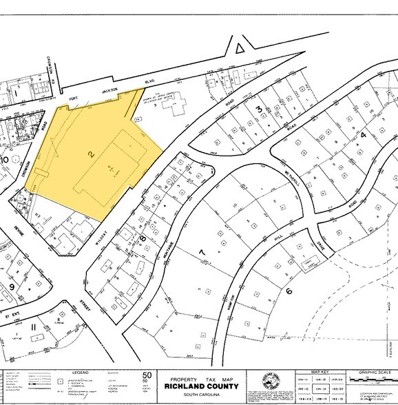 4400 Fort Jackson Blvd, Columbia, SC for lease - Plat Map - Image 1 of 1