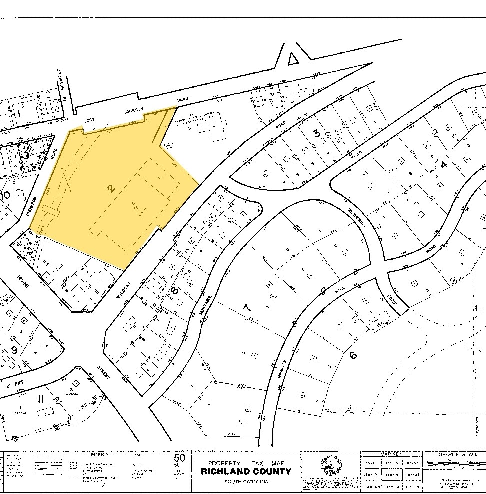 4400 Fort Jackson Blvd, Columbia, SC for lease Plat Map- Image 1 of 2