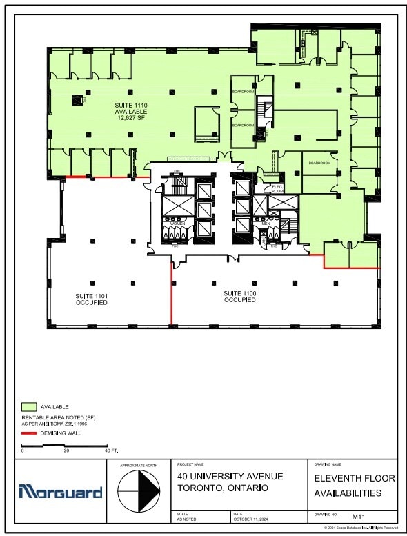 40 University Ave, Toronto, ON for lease Floor Plan- Image 1 of 1