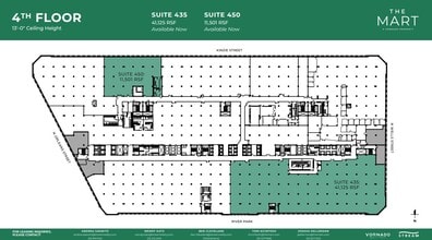 222 Merchandise Mart Plz, Chicago, IL for lease Floor Plan- Image 1 of 1