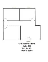 43 Corporate Park, Irvine, CA for lease Floor Plan- Image 1 of 1