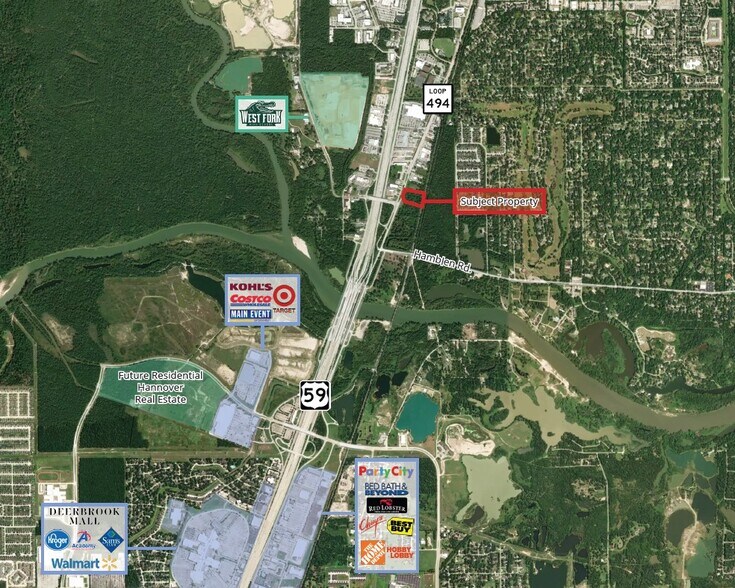 Loop 494, Kingwood, TX 77339 Loop 494 at Sorters McClellan Road