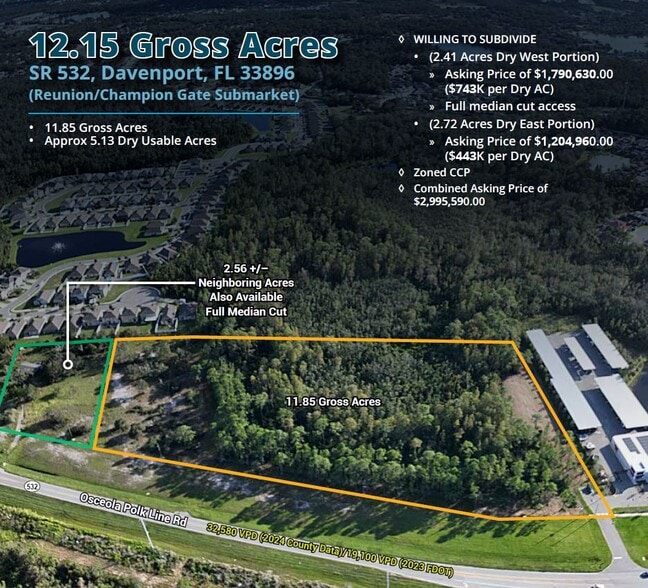 State Rd 532, Davenport, FL for sale - Building Photo - Image 1 of 7