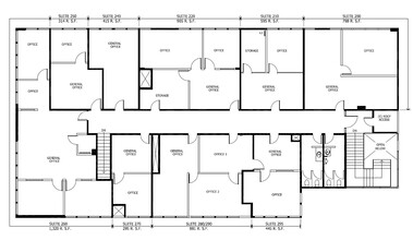 250 E 17th St, Costa Mesa, CA for lease Floor Plan- Image 1 of 1