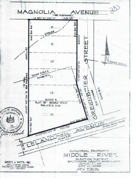 Leland Ave, Middle River, MD for sale - Primary Photo - Image 1 of 2