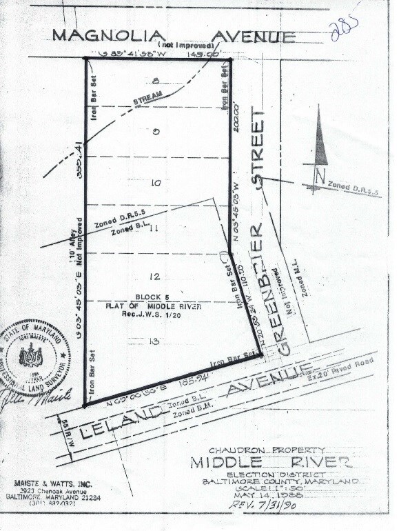 Leland Ave, Middle River, MD for sale Primary Photo- Image 1 of 3