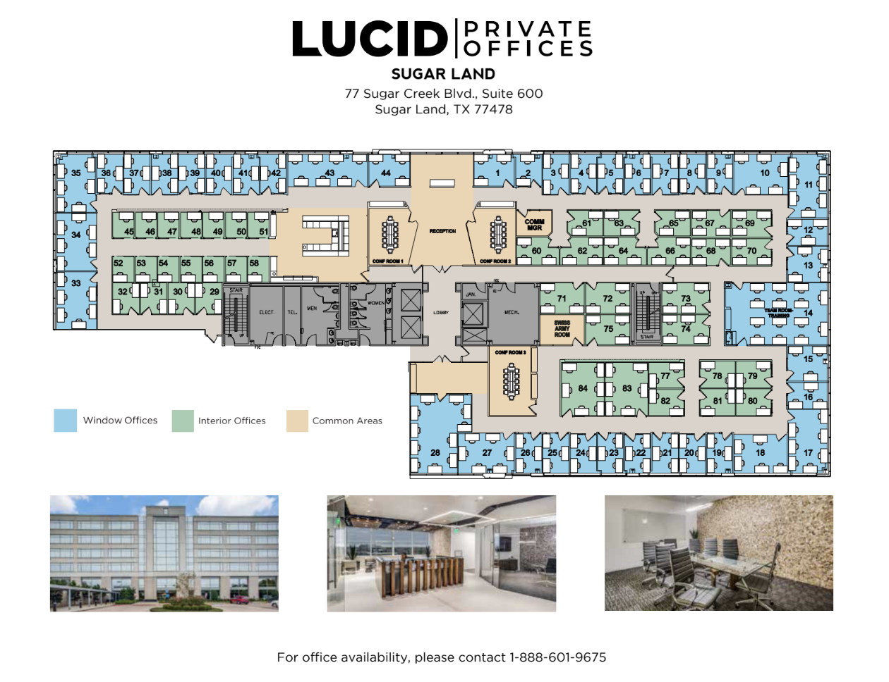 77 Sugar Creek Center Blvd, Sugar Land, TX for lease Floor Plan- Image 1 of 3