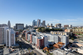 639 N Broadway, Los Angeles, CA - aerial  map view