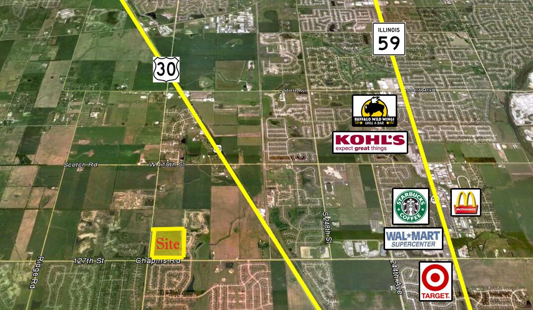 127th St. /Heggs Rd, Plainfield, IL for sale Building Photo- Image 1 of 1