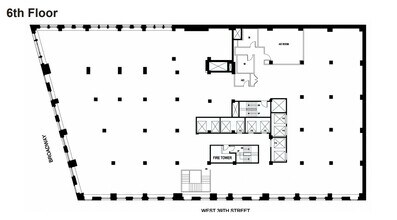 1412 Broadway, New York, NY for lease Floor Plan- Image 1 of 1