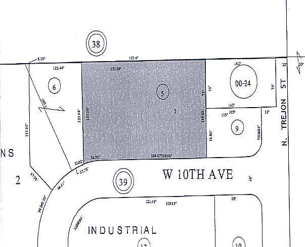 2105 W 10th Ave, Denver, CO for lease - Plat Map - Image 3 of 10