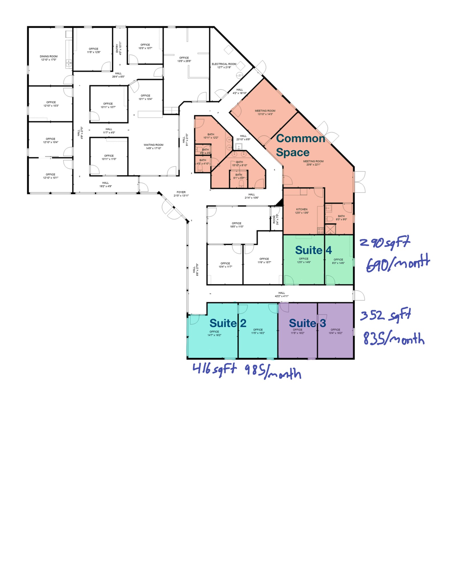 566 Redbird Cir, De Pere, WI for lease Site Plan- Image 1 of 1