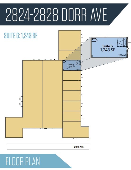 2824-2830 Dorr Ave, Fairfax, VA for lease Floor Plan- Image 1 of 1