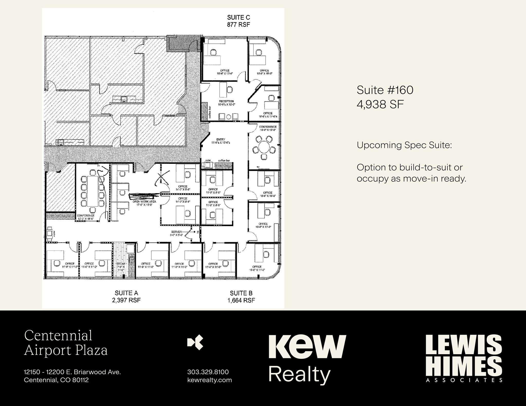 12150-12200 E Briarwood Ave, Centennial, CO for lease Site Plan- Image 1 of 8
